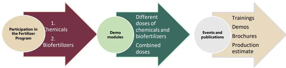 Figure 4: Technology transfer process through a multimedia strategy in the Technical Support Strategy, of the Production for Well-being Program.