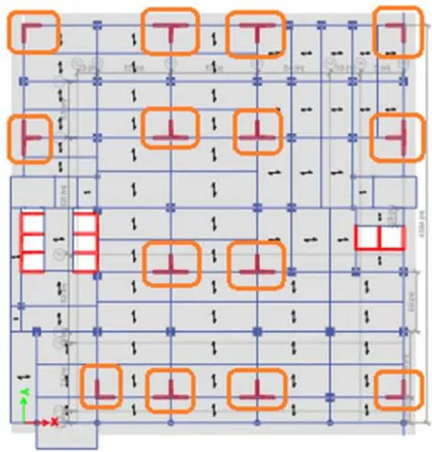 Figure 2: Plan With Shear Wall