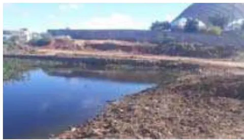Figura 2: Açude Velho durante a limpeza Fonte: Prefeitura Municipal de Salgueiro-PE/Autor