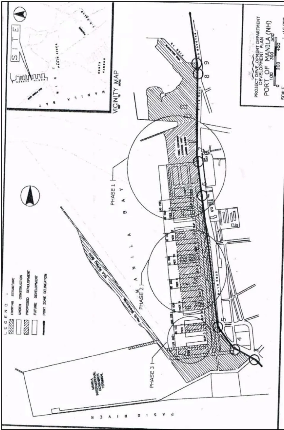 Figure 3: Port of Manila, North Harbor. Profile of Philippine Ports Third Edition