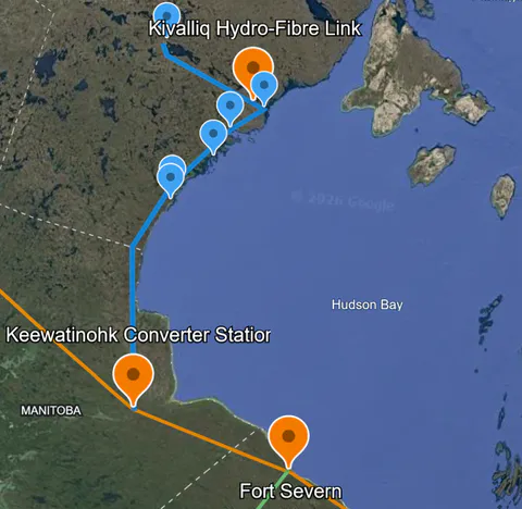 The Kivalliq Northward Transmission branch