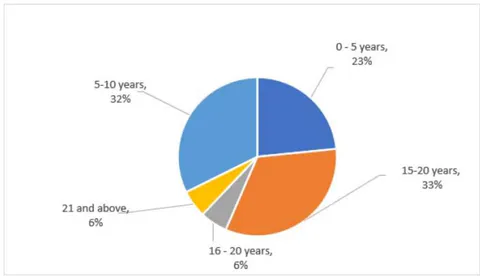 Figure 4: Experience in Years