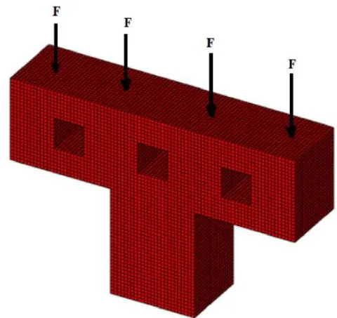 Fig. 17: Bridge Pier: Strut-and-tie models (a) SESO and (b) VFLSM