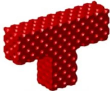 Fig. 15: Optimization history of bridge pier with SESO: (a) initial structure; (b) topology at iteration 25; (c) optimal topology at iteration 82; (d) optimal topology (hexahedral elements) (a) Iteration 0