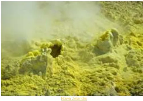 Figure 6: Sulfur fumaroles (White Island)