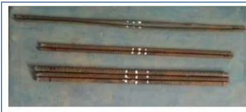 Fig. 5: Marking upon Conventional rebars