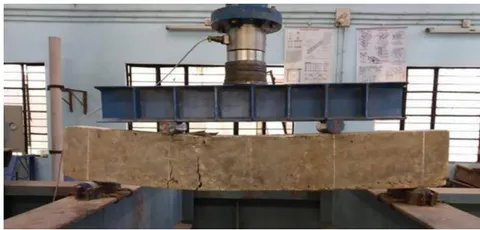 Fig. 4: Flexural Failure of beam