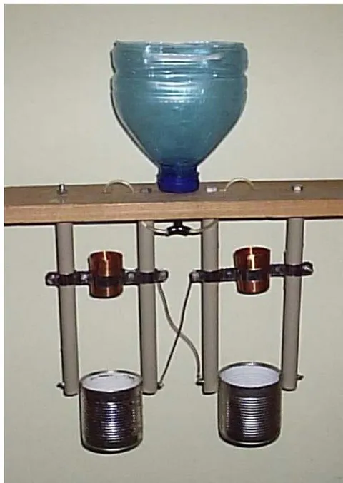 Fig. 6: The experimental layout of the Kelvin dropper